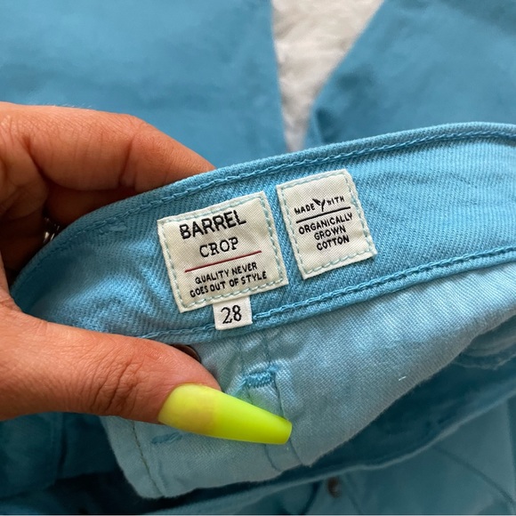 NWT Levi’s Made & Crafted High Rise Barrel Crop Straight Leg Jeans! - Picture 12 of 14